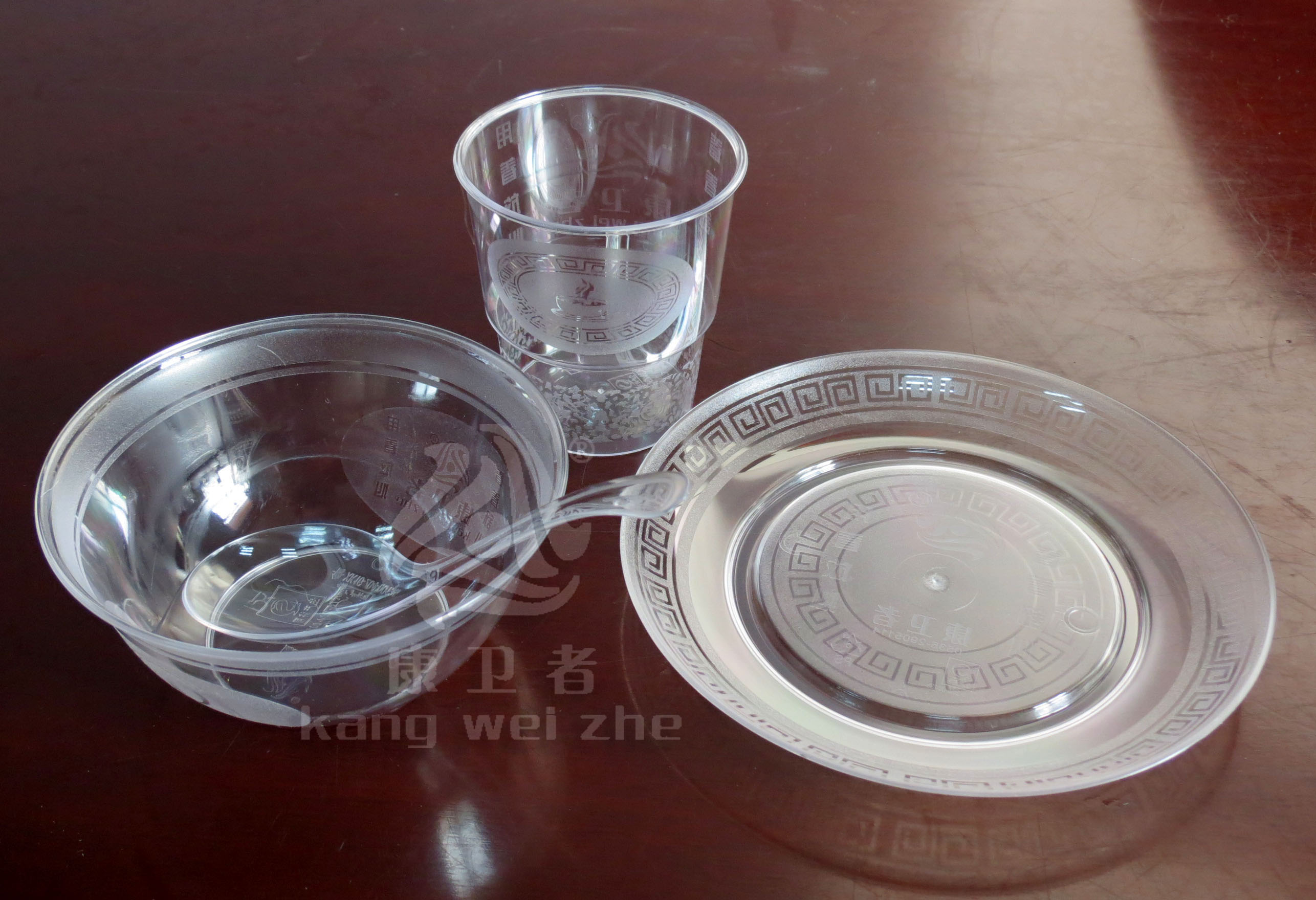 一次性水晶餐具